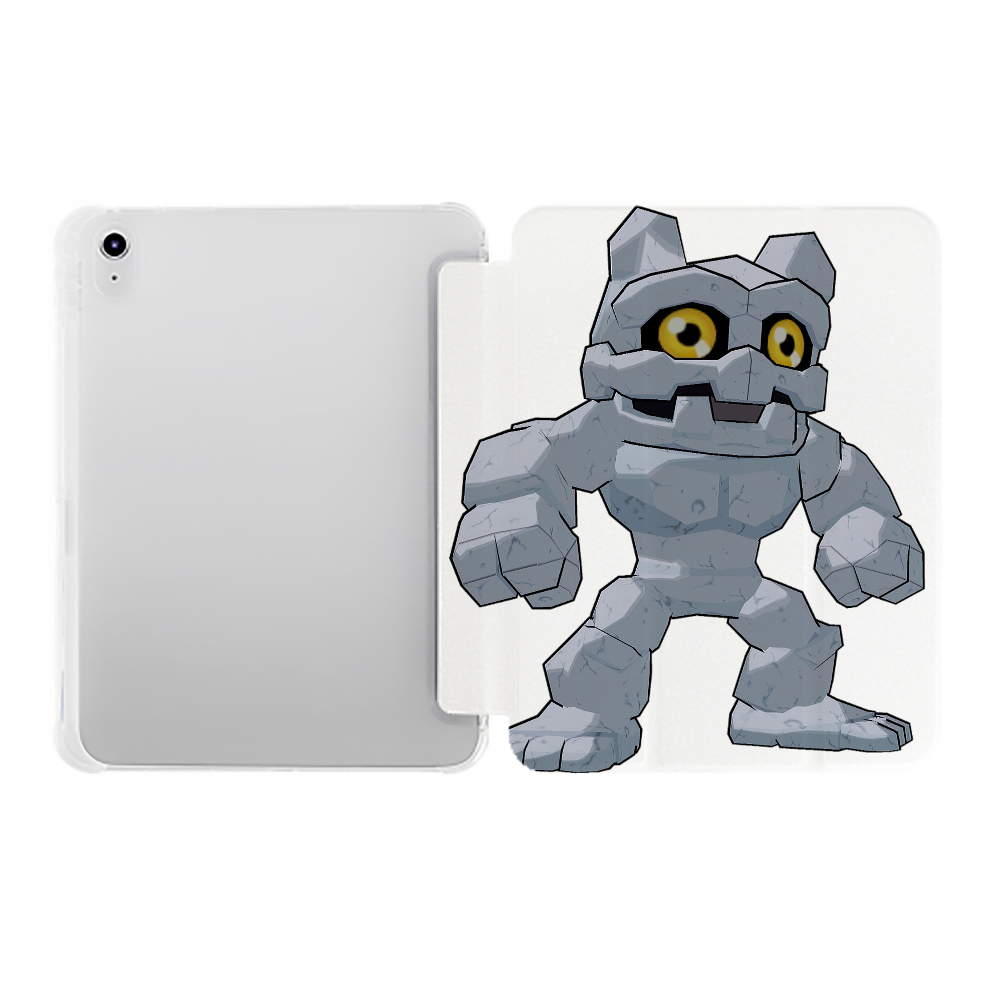 （画像用） Digimon デジタルモンスター/デジモン IPad ケース ペン収納付き 三つ折りスタンド PUレザー×シリコン 対応機種9.5/10.5/10.9インチ